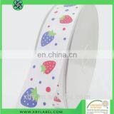 Cartoon 3 Inch Grosgrain Ribbons Logo Printed Ribbon