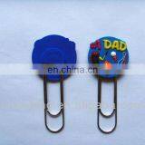 Customized Creative Design Soft Pvc Book Marks Rubber Bookmark for Sale