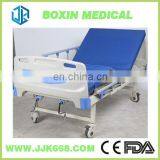 2 Function Two Crank Adjustable Manual Bed Disabled Patient Medical Nursing Bed thumbnail-3