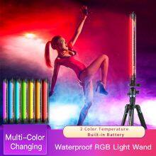 LUXCEO P7RGB RGBW Light Wand 1000LM Handheld LED Video Light Tube IP68 Waterproof With 3000-5750K Full Color Dimmable Photography Light,12 Lighting Mode,CRI≥95,Built-in 10400mAh Rechargable Battery thumbnail-3