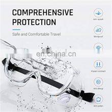 High Quality ANSI Z87.1 Eye Protection Chemical Anti Fog Splash PVC PC Safety Eyewear Protective Glasses Safety Goggles thumbnail-2