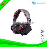 Comfortable 3.5mm Stereo Gaming Over-Ear Headphone Headset With Mic for PC Computer Game With Noise thumbnail-4