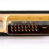 GOOD COMPATIBILITY PCER 24+1 MALE TO MALE DVI CABLE FOR COMPUTER/TV Quality Choice thumbnail-2