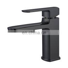 Luxury Royal Retro Black Brass Healthy Tap Bath Lavatory Single Handle Basin Faucet