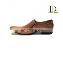 Men high fashion good quality pointed toe leather dress shoes or office shoe