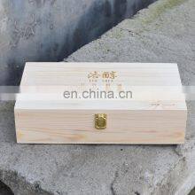 Camellia Oil Gift Box High-grade Wine Box Wooden Box Custom
