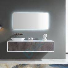 Plywood Wall- hung Bathroom Vanities with Painting counter-top & two sides