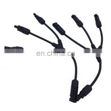 1 To 3 Branch 3Y Solar Connector For Solar Module Power System