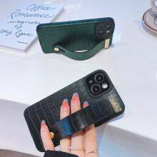 Wristband Crocodile Skin Full Body Case For Apple 13/7/8p Leather For Iphone 14 Eco Friendly Mobile Phone Case 11pro Max thumbnail-5