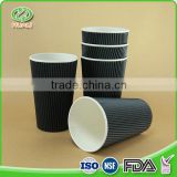 Specialized multi-purpose ripple wall coffee paper cup for packaging