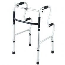 Rollator Walker Folding Lunge Walking Frame Lightweight Aluminium With Wheels thumbnail-2