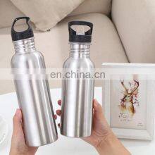 Custom 500ml 600ml 750ml Stainless Steel Sports Water Bottle thumbnail-4