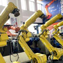 Industrial robot arm arc welding Fanuc robot M-20iA automatic welding robot