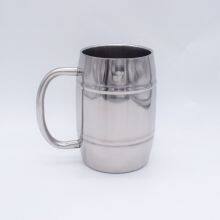 1000ml Stainless Steel Large Beer Mug With Handle Double Wall Insulation Wholesale Price China Manufacturer thumbnail-5