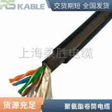 Polyurethane Roll Cable 3*185 3*95/3 Crane Gantry Cable Can be Customized Single/double Sheathed thumbnail-4
