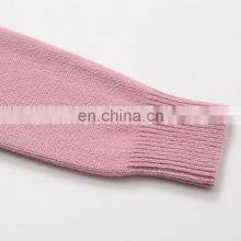 Women's Custom Logo Basic Pullover Thick Half Collar 100% Pure Cashmere Sweater Knitted Solid Pattern Casual Style Winter Season thumbnail-6