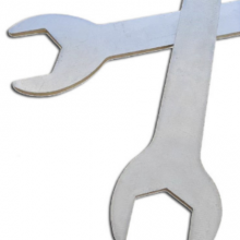 Simple Stamping Open Wrench 5-24mm Disposable Sheet Open Small Plate Hand DIY Small Tool thumbnail-5