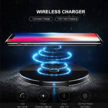 Best Sell Intelligent Match 10W 15W Fast Wireless Charger With Light Compatible With All Smart Mobile Phones thumbnail-5