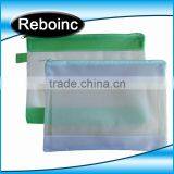 Black Frosted Pvc Zipper Bag