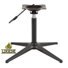 Hot Sale High Quality Aluminum Lounge Chair Base Black Metal Sofa Legs With Powder Coating Finish