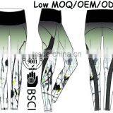 High Quality Custom Dry Fit Gym Fitness Leggings ,Polyester Spandex Yoga Pants thumbnail-1