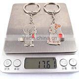 Personalized Couple Keychain Boy and Girl Kiss Cheap Metal Keychains Quality Choice thumbnail-5