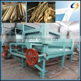 Automatic discharge and super capacity double roller wood log debarker for sale/wood log peeling machine with 12 meters
