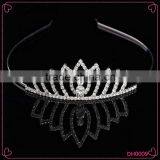 Handmade Luxury Wedding Rhinestone Bridal Crystal Tiara Bridal Crown thumbnail-1