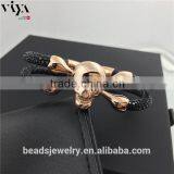 2016 New Handmade Stingray/Python Skin Bracelet Genuine Leather Bracelet Manufacturer thumbnail-6
