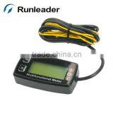 Digital LCD Tach Hour Meter Thermometer Temp Meter for Gas Engine Motorcycle Marine Jet Boat Buggy Tractor Pit Bike Paramotor thumbnail-4