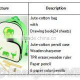 Eco Stationery Set Backpack School Bag thumbnail-4