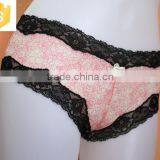 Female Underwear French Lace Panties Sheer Ladys Panties thumbnail-3
