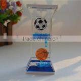 Upward Liquid Sand Timer, Acrylic Hourglass, Hourglass Upstream thumbnail-1