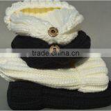 2015 New Hot Sale Warm Fold Brim Knitting Cap thumbnail-2