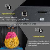 Hori Z300-D 3D Printer,High Precision/ Full-color Flexible Touch Screen/ Support Pause or Changing Filament When Printing(Dual) thumbnail-3