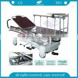 AG-HS005 CE Approved Hospital Furniture Transfer Stretcher Xiehe Lock thumbnail-1