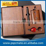 Customized PU Keychain Notebook Nail Clipper Ball Pen Portable Travel Gift Kit thumbnail-1