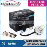 Top Brightness Speedlight 3 Light Version M3H 2500LM 24W LED Motorcycle Lights