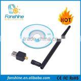 Fanshine Indoor 150Mbps USB Wifi Lan Adapter With Antenna Computer Network Card 802.11n g b thumbnail-6