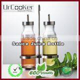 Clear Glass Beverage/Sauce Bottles thumbnail-1