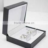 Fashion 316L Stainless Steel Factory Wholesale Cufflink With Box thumbnail-2