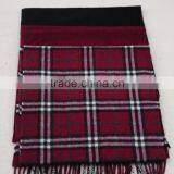 Many Colour Can be Choose 100%cashmere Woman's Fringe Shawl thumbnail-1