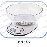 Kitchen Scale (LOT-C03-white)