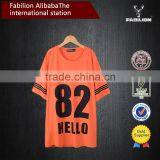 Wholesale 2015 Summer in Europe and the Five New Easing Printing Round Collar Sleeves of Loose Cotton t Shirt for Women