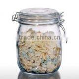 Clamp and Clear Glass Jar With Lid thumbnail-5