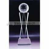 New Design Simple Pillar Crystal Trophy Award