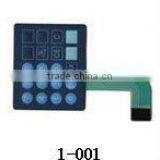 Membrane Keypad With Embossed Metal Domes thumbnail-1