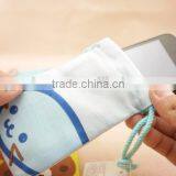 South Korea Strawing Phone Wallet Cute Style thumbnail-1