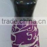 Printed Cotton Sarong for Women thumbnail-1