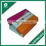 GLOSSY LAMINATION CARDBOARD COOKIES SHIPPING BOX FOLDED FOOD TAKE AWAY CARTONS PROMOTION thumbnail-1